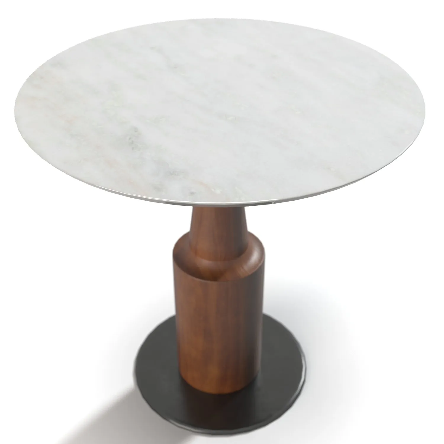 Twirl Dining Table PBR 3D Model_05